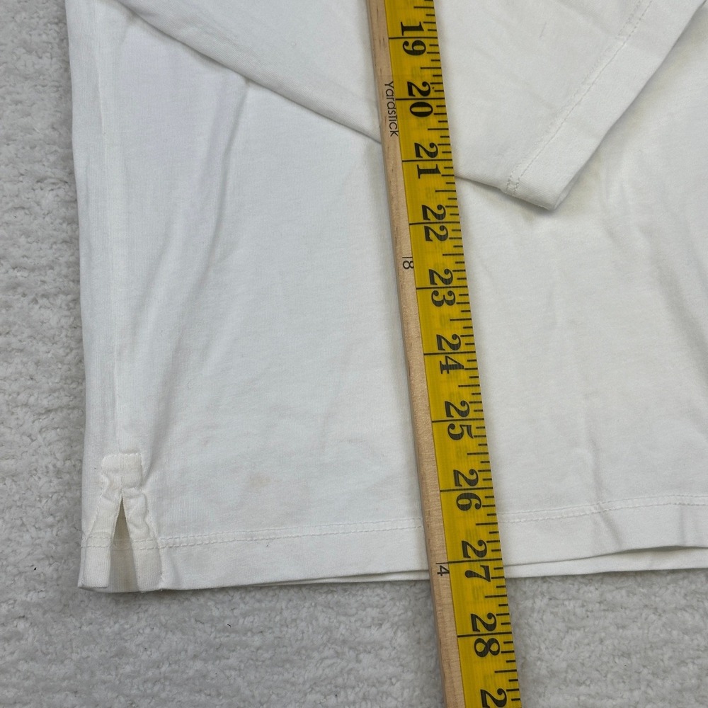 Club‎ Monaco Men's M Long Sleeve Pocket T-Shirt White Cotton - Picture 4 of 14